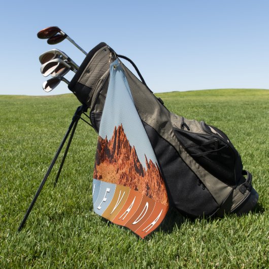 Nevada Desert Golfhanddoek (Groen)