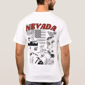 Nevada Dream Las Vegas White T-shirt (Achterkant)