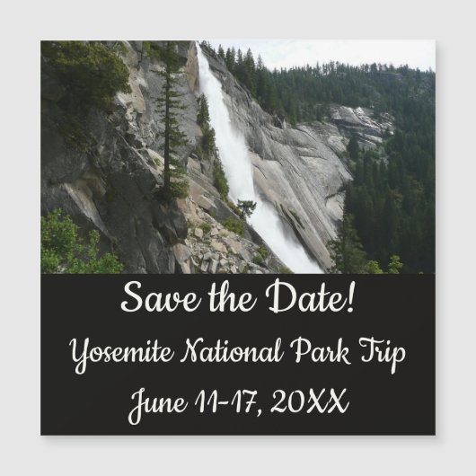 Nevada Falls in Yosemite National Park (Voorkant)