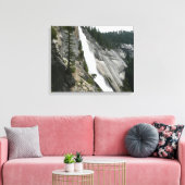 Nevada Falls in Yosemite National Park Canvas Afdruk (Insitu (Woonkamer))