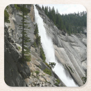 Nevada Falls in Yosemite National Park Kartonnen Onderzetters