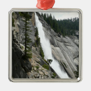 Nevada Falls in Yosemite National Park Metalen Ornament