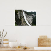 Nevada Falls in Yosemite National Park Poster (Keuken)