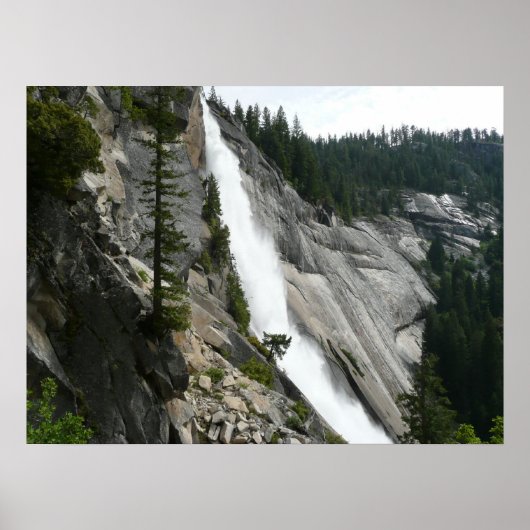 Nevada Falls in Yosemite National Park Poster (Voorkant)