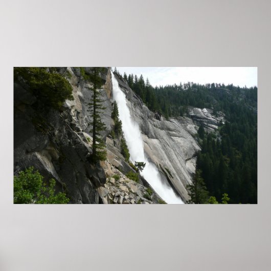 Nevada Falls in Yosemite National Park Poster (Voorkant)