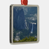 Nevada Falls vanuit de Panorama Trail Metalen Ornament (Rechts)