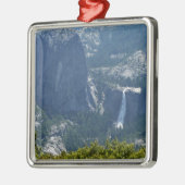 Nevada Falls vanuit de Panorama Trail Metalen Ornament (Links)