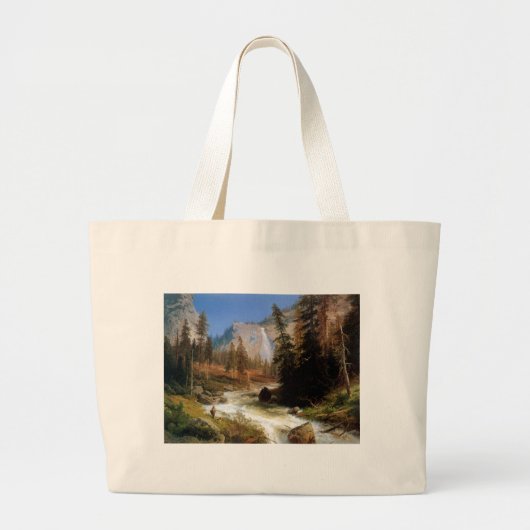 Nevada Falls, Yosemite Grote Tote Bag (Voorkant)