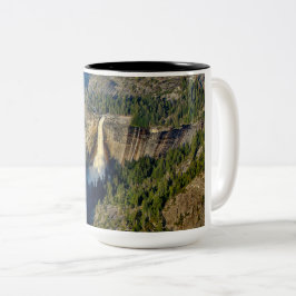 Nevada Falls, Yosemite National Park Tweekleurige Koffiemok
