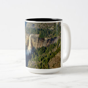 Nevada Falls, Yosemite National Park Tweekleurige Koffiemok