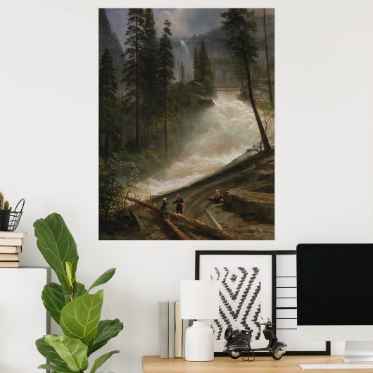 Nevada Falls, Yosemite Poster (Thuiskantoor)