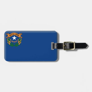 Nevada Flag Bagagelabel