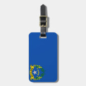 Nevada Flag Bagagelabel (Voorkant verticaal)