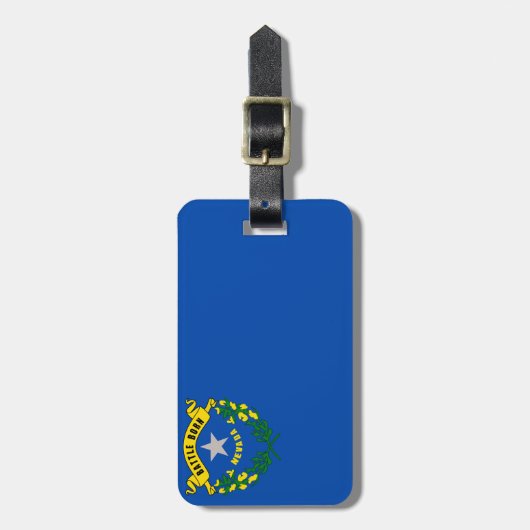 Nevada Flag Bagagelabel (Voorkant verticaal)