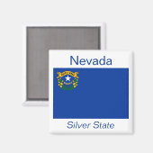 Nevada Flag Magnet (Voorkant / Achterkant)