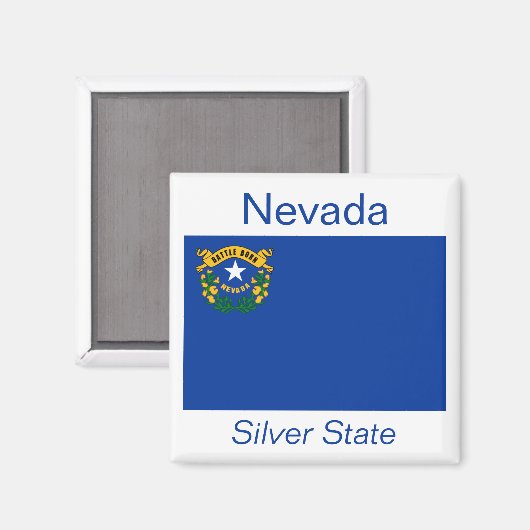 Nevada Flag Magnet (Voorkant / Achterkant)