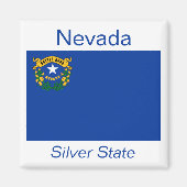 Nevada Flag Magnet (Voorkant)