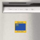Nevada Flag Magnet (Insitu (Vaatwasser))