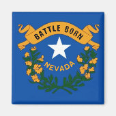 Nevada Flag Magnet (Voorkant)