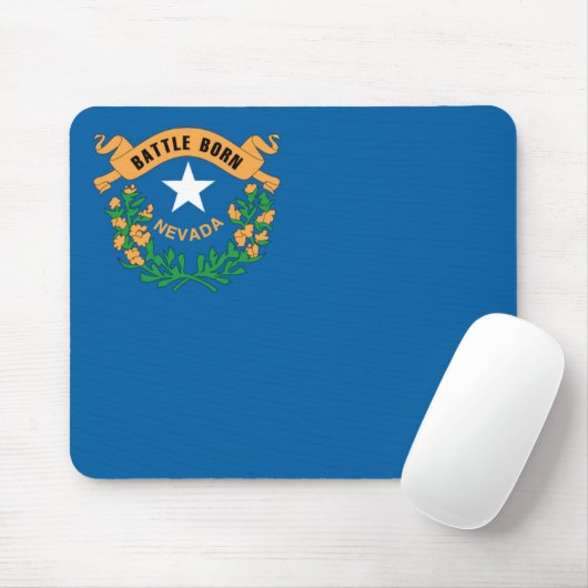 Nevada Flag Mousepad Muismat (Met muis)