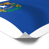 Nevada Flag Poster Print (Hoek)