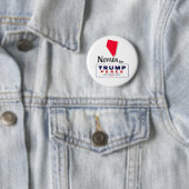 Nevada for Trump Pence 2020 Ronde Button 5,7 Cm (In situ)