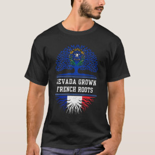 Nevada geteeld met Franse roots Frankrijk T-shirt