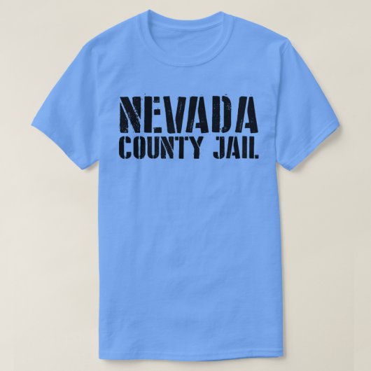 Nevada gevangenis grappig t-shirt (Design voorkant)
