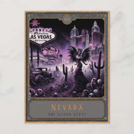 Nevada | Gotische kunst Briefkaart