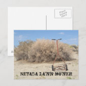 Nevada grasmaaier briefkaart (Voorkant / Achterkant)