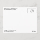 Nevada Herfsten Briefkaart (Achterkant)