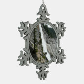 Nevada-Herfsten in Yosemite National Park Tin Sneeuwvlok Ornament (Links)