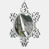 Nevada-Herfsten in Yosemite National Park Tin Sneeuwvlok Ornament (Rechts)