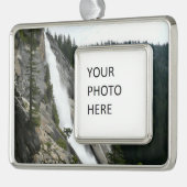 Nevada-Herfsten in Yosemite National Park Verzilverd Omlijst Ornament (Links)