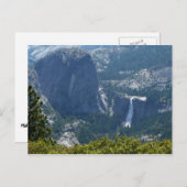 Nevada Herfsten van het Panorama Trail Yosemite Briefkaart (Voorkant / Achterkant)