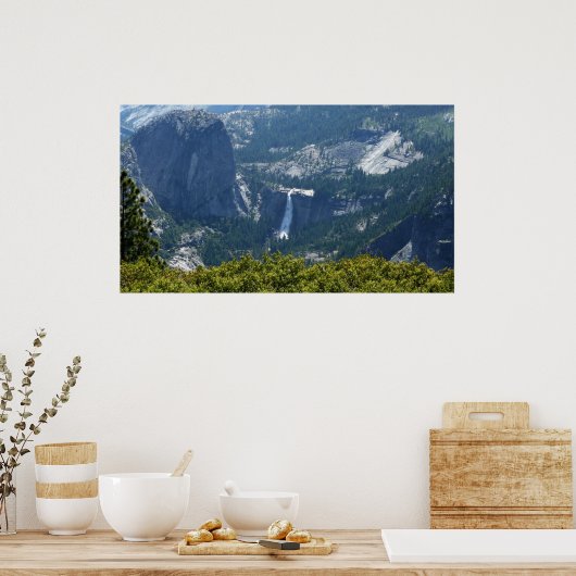 Nevada Herfsten van het Panorama Trail Yosemite Poster (Keuken)