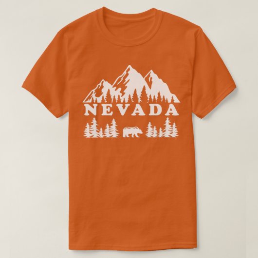 Nevada Hiking T-shirt (Design voorkant)