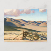 "Nevada Hills" door Maynard Dixon Briefkaart (Voorkant)