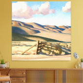 “Nevada Hills” door Maynard Dixon Canvas Afdruk (Insitu (Woonkamer))