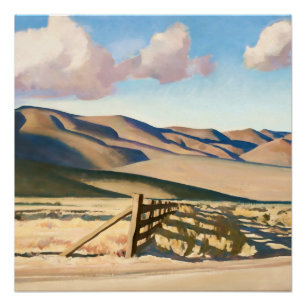 "Nevada Hills" door Maynard Dixon Perfect Poster