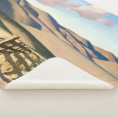 "Nevada Hills" door Maynard Dixon Sherpa Deken (3/4)