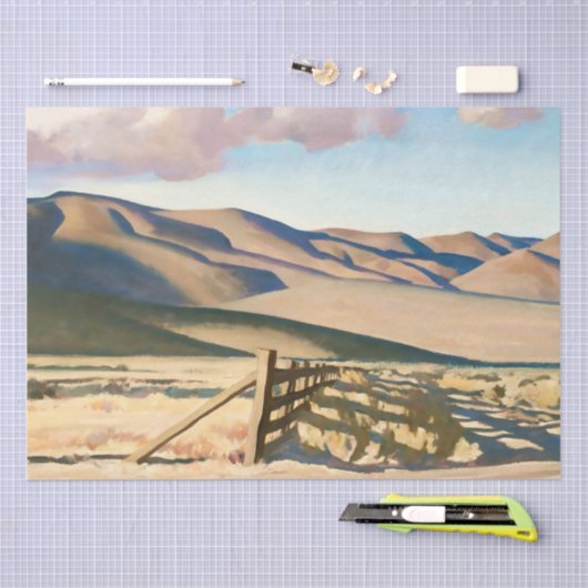 “Nevada Hills” door Maynard Dixon Tissuepapier (Craft)