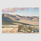 “Nevada Hills” door Maynard Dixon Tissuepapier (Voorkant)
