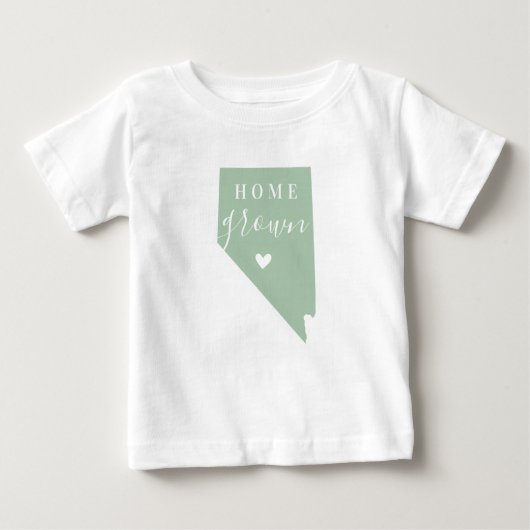 Nevada Home Grown | State-kaart bewerkbare kleuren (Voorkant)