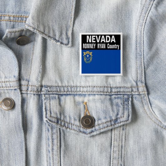 NEVADA is Romney Ryan Country Button (In situ)