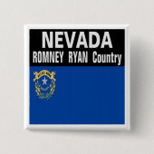 NEVADA is Romney Ryan Country Button (Voorkant)