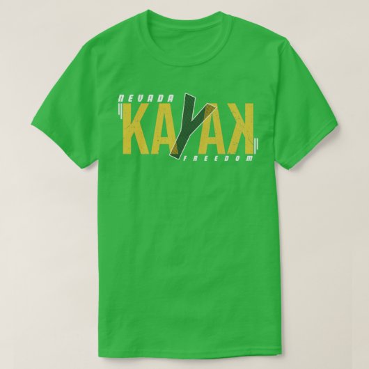 nevada kayak t-shirt (Design voorkant)