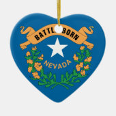 NEVADA KERAMISCH ORNAMENT (Voorkant)