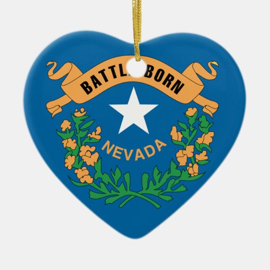 NEVADA KERAMISCH ORNAMENT (Voorkant)