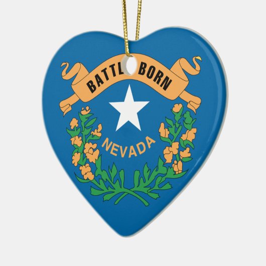 NEVADA KERAMISCH ORNAMENT (Links)